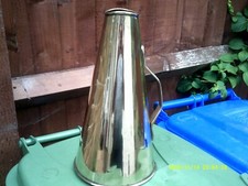 Brass megaphone speaking for sale  ALDERSHOT