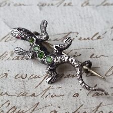 Broche salamandre argent d'occasion  Nantes-