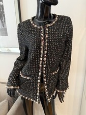 Bouclé tweed jacke gebraucht kaufen  Braunschweig