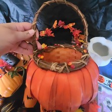 Rustic pumpkin basket for sale  Williston