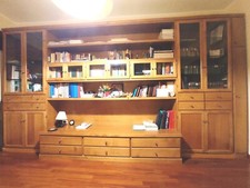Libreria scrivania legno usato  Italia