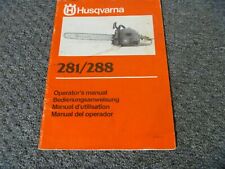 Husqvarna 281 288 for sale  Dubuque