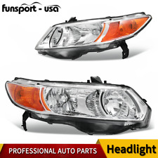 Conjunto de faróis para faróis Honda Civic Coupe 2Dr Coupe 06-11 2006-2011, usado comprar usado  Enviando para Brazil