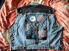 Slayer metal kutte gebraucht kaufen  Mannheim