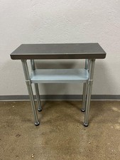 Mesa Durasteel 30" x 12" aço inoxidável com prateleira comprar usado  Enviando para Brazil