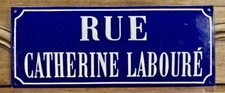 Old plaque rue d'occasion  Expédié en Belgium