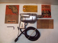 Broca elétrica vintage 1950's Black & Decker HOME-UTILITY 1/4" com fio TESTADO GUC comprar usado  Enviando para Brazil