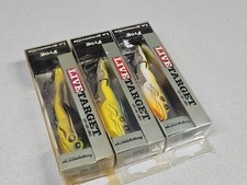 Usado, (3) Isca de superfície descontinuada Koppers Live Target FROG...Ótimas cores--NOS!!! comprar usado  Enviando para Brazil