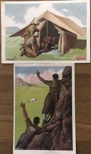 Cartoline pubblicitarie boccas usato  Adria