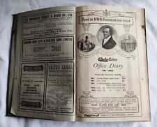 Antique 1923 diary for sale  HORSHAM