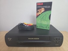 Usado, Gravador de vídeo cassete Philips Magnavox VRX222AT23 VCR HQ funciona muito bem comprar usado  Enviando para Brazil