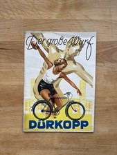 Dürkopp fahrrad prospekt gebraucht kaufen  Chemnitz