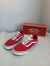 Tênis Vans Off The Wall xadrez sola skate juvenil tamanho 7 vermelho Vans comprar usado  Enviando para Brazil