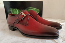 Sapatos sociais Magnanni Seleccion alça monge única couro conhaque tamanho UE 45 EUA 12 comprar usado  Enviando para Brazil