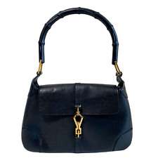 Usado, Bolsa de ombro GUCCI Jackie mini bambu preta comprar usado  Enviando para Brazil