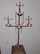 Ancien chandelier fer d'occasion  Semur-en-Auxois