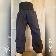 Softshellhose 122 grau gebraucht kaufen  München