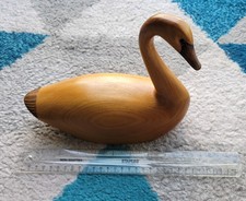 Wood swan carved for sale  Port Washington