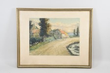Q21d51 farblithografie dorflan gebraucht kaufen  Neu-Ulm