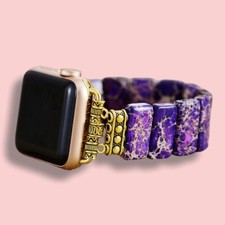 Pulseira Boho Stone iWatch para Apple Watch Series 9 8 7 6 5 4 3 2 SE comprar usado  Enviando para Brazil