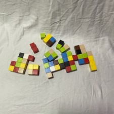 Brinquedo ímã educacional 61 presentes coloridos quadrados interativos para crianças pequenas comprar usado  Enviando para Brazil