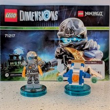Usado, Lego Dimensions Ninjago Zane Fun Pack 71217 (2015) com manual comprar usado  Enviando para Brazil