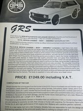 Grs estate chassis for sale  KENDAL