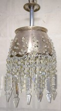 lustre uma luz cristal e banhado a metal comprar usado  Enviando para Brazil