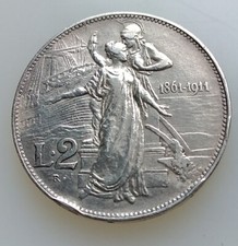 Moneta regno v.e.iii usato  Roccabianca