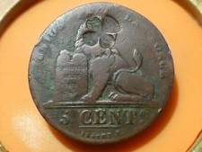 Centimes 1834 contremarque d'occasion  Pont-de-l'Arche