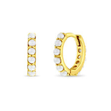 Tiny pearl huggie for sale  Miami