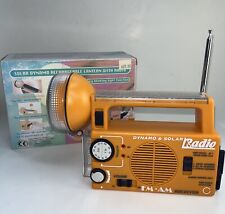 Usado, Lanterna recarregável Nippon Solar Dynamo com rádio, nova na caixa, laranja GM 713 comprar usado  Enviando para Brazil