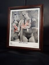 WWF Body Donnas SKIP y SUNNY firmado a mano enmarcado autógrafo automático 8x10 1995  segunda mano  Embacar hacia Mexico