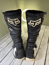 Botas Fox Racing Comp 5 Motocross e Off Road Pretas Tamanho Adulto M9 EUA USADAS comprar usado  Enviando para Brazil