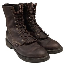 Justin work boot for sale  Edison