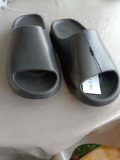 Black slide sandals. for sale  BIRMINGHAM
