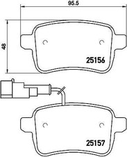 Brembo p23133 kit usato  Casapesenna