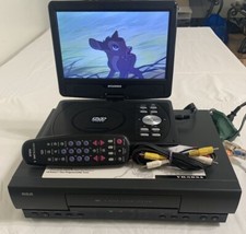 Reproductor grabadora de casete de video VCR VHS de 4 cabezales RCA VR503A con control remoto probado segunda mano  Embacar hacia Mexico