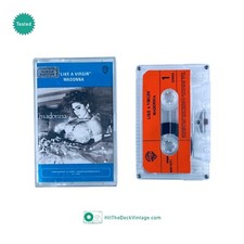 Madonna Like A Virgin Cassette Tape (1984) Peru Paper Label TESTED comprar usado  Enviando para Brazil