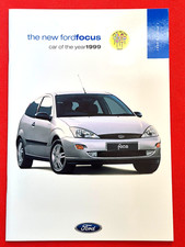1999 FORD FOCUS UK Folheto de Vendas de Lançamento - Hatch Saloon Estate - ESTADO PERFEITO! comprar usado  Enviando para Brazil