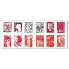 Carnet 1518 timbres d'occasion  Brignais