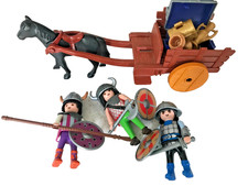 PLAYMOBIL vikings & chariot trésor - chevaliers chateau fort - soldiers knights comprar usado  Enviando para Brazil