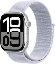 Apple Watch Series 10 42mm GPS prata com loop esportivo nuvem azul MWWD3LW/A comprar usado  Enviando para Brazil