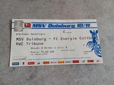 Sammler ticket msv gebraucht kaufen  Duisburg