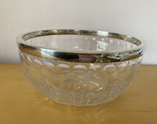 Heavy cut glass for sale  BRIDPORT
