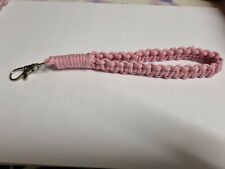 Macrame wristlet keychain for sale  SPALDING