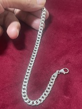 Magnifique gourmette argent d'occasion Magnifique gourmette argent d'occasion  Rennes-