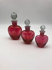 Set graduated cranberry for sale  KETTERING