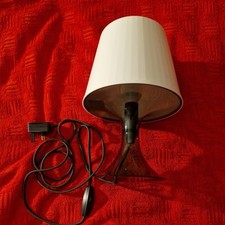 Ikea Lampan lata 90-te Vintage niebieska biała plastikowa lampa nocna działa darmowa wysyłka, używany na sprzedaż  Wysyłka do Poland