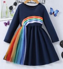 Mädchen kleid netzstoff gebraucht kaufen  Meckenbeuren